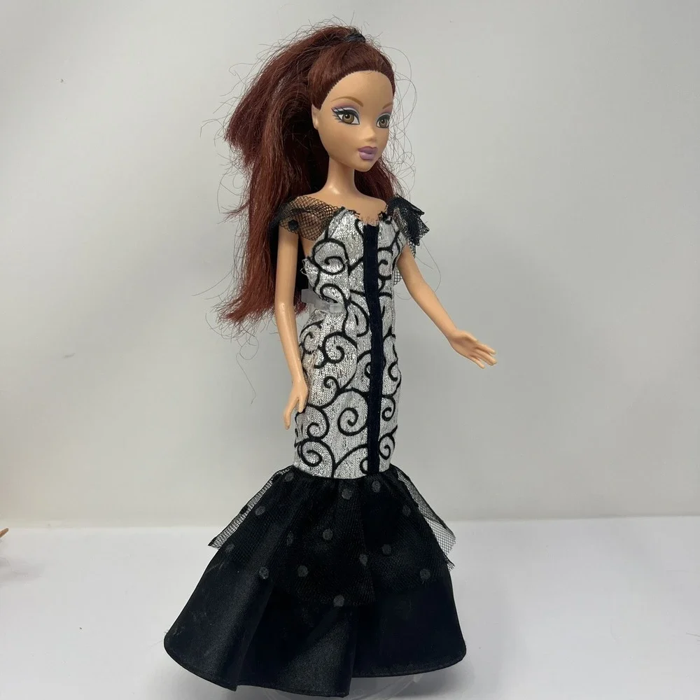 My Scene Barbie Doll CHELSEA Straight Reddish Brown Hair and Brown‎ Eyes
